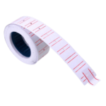 An image represents a price label roll