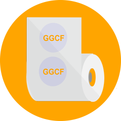 a photo represents clear labels available on GGCF website