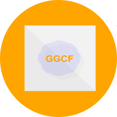 a photo represents clear stickers available on GGCF website