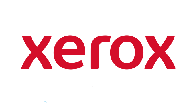 a photo represents XEROX company logo